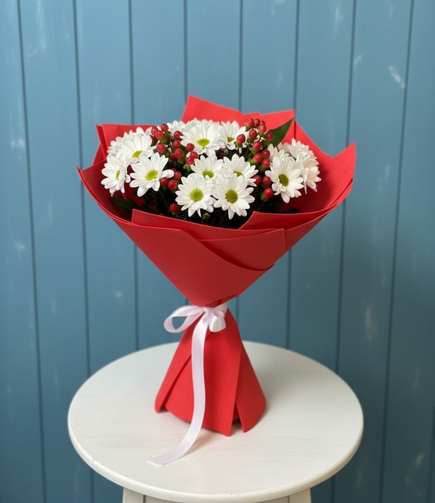 Букет цветов из: Хризантемы в Галашках