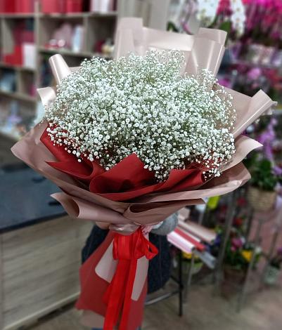 Букет цветов из: Гипсофила в Галашках