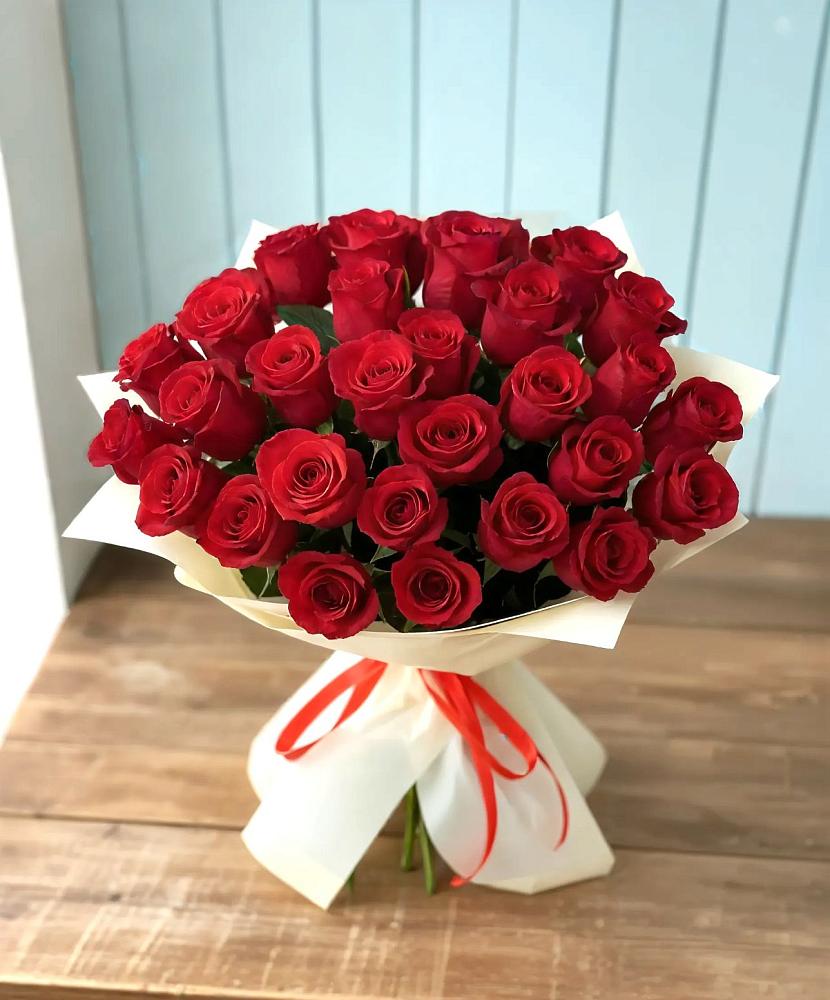 Букет 29 Красных роз в Галашках
