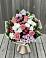 Букет цветов из: Альстромерии, Гвоздики, Розы и Хризантемы в Галашках