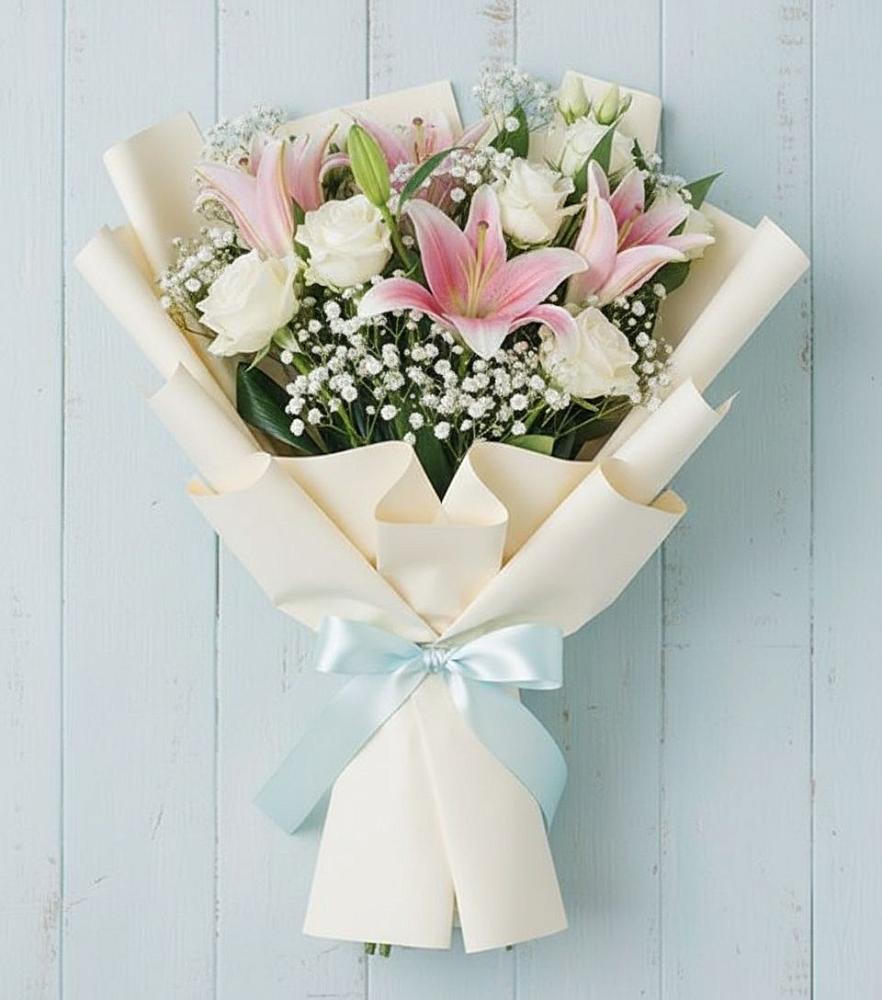 Букет цветов из: Лилии в Галашках