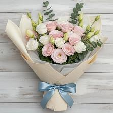 Букет цветов из:  Лизиантусы в Галашках