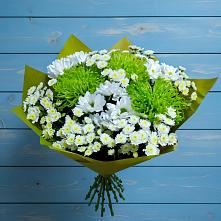 Букет цветов из:  Хризантемы #REPLACE_PRED# Галашках