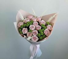 Букет цветов из:  Розы и Хризантемы в Галашках