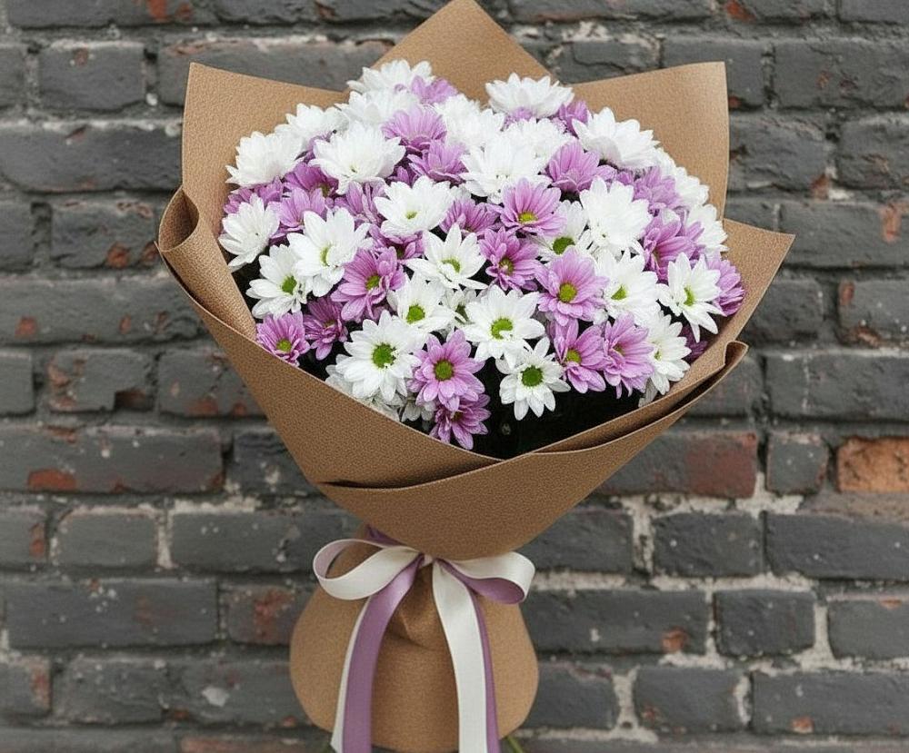 Букет цветов из: Хризантемы в Галашках