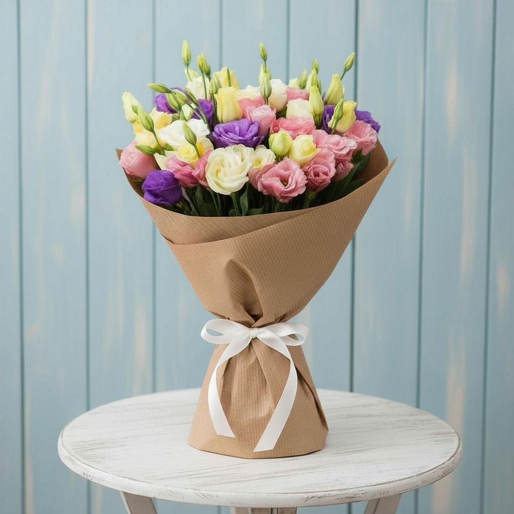 Букет цветов из: Лизиантусы в Галашках